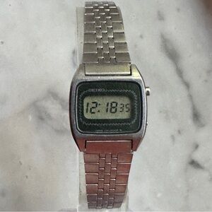 Vintage 1979 Seiko Green Dial Digital Women’s Day/Date Watch w/ New Battery